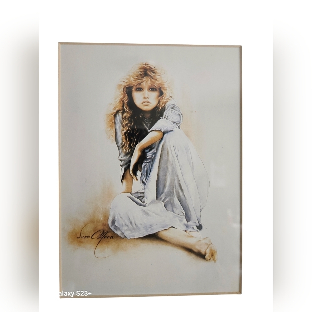 Set of two Sara moon prints.